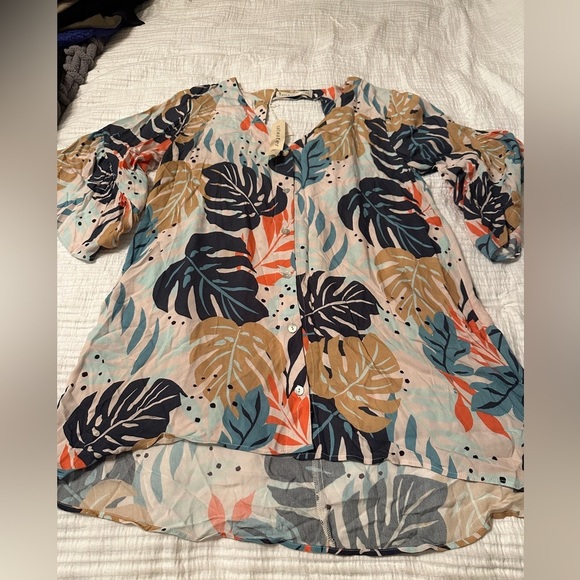 Salt Water Luxe Willa Kimono - NWT - Size L? - Picture 3 of 8